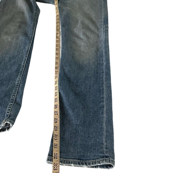 RAG & BONE STANDARD ISSUE FIT 2 SLIM LEG DISTRESSED IN CLN LUDLOW WASH SIZE 30 - Picture 13 of 14